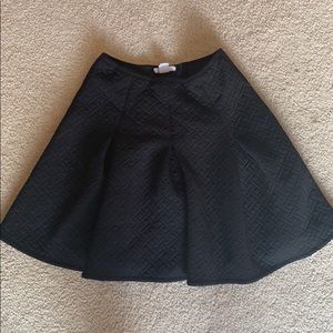 Bar III top pleated skirt